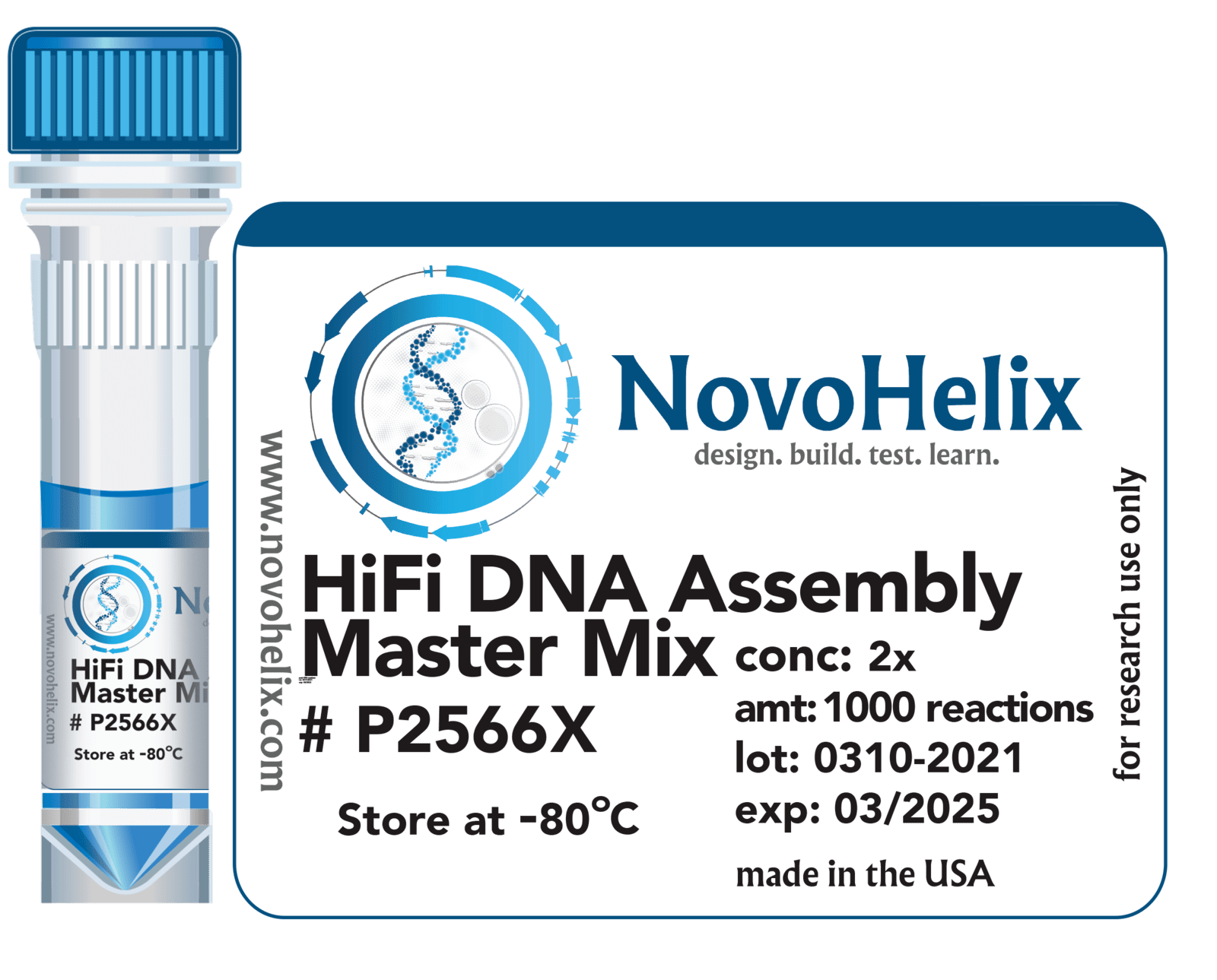 NovoHelix HiFi DNA Assembly Master Mix